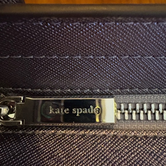 Kate Spade Cameron Street Small Hayden Metallic Wisteria Purple Crossbody - Picture 13 of 15